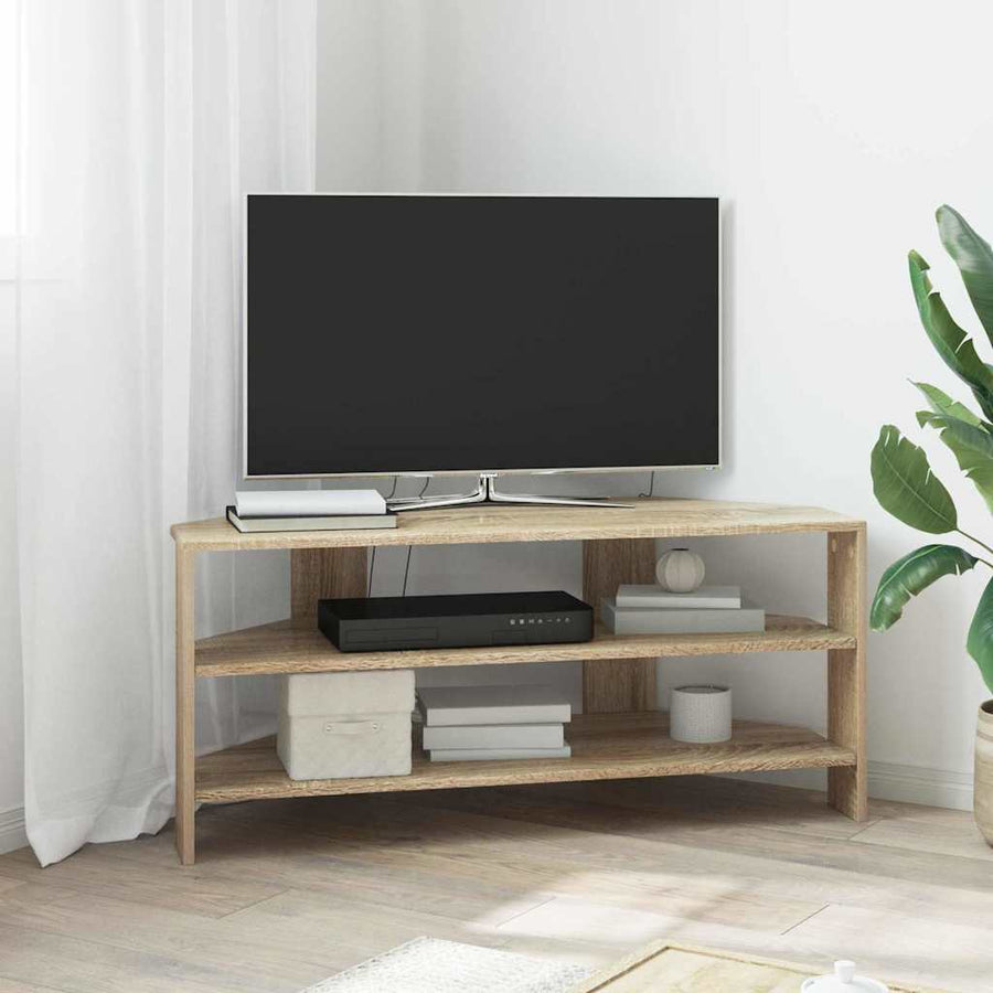 HoekTVKast Sonoma Eiken 102x40,5x45cm Bewerkt hout