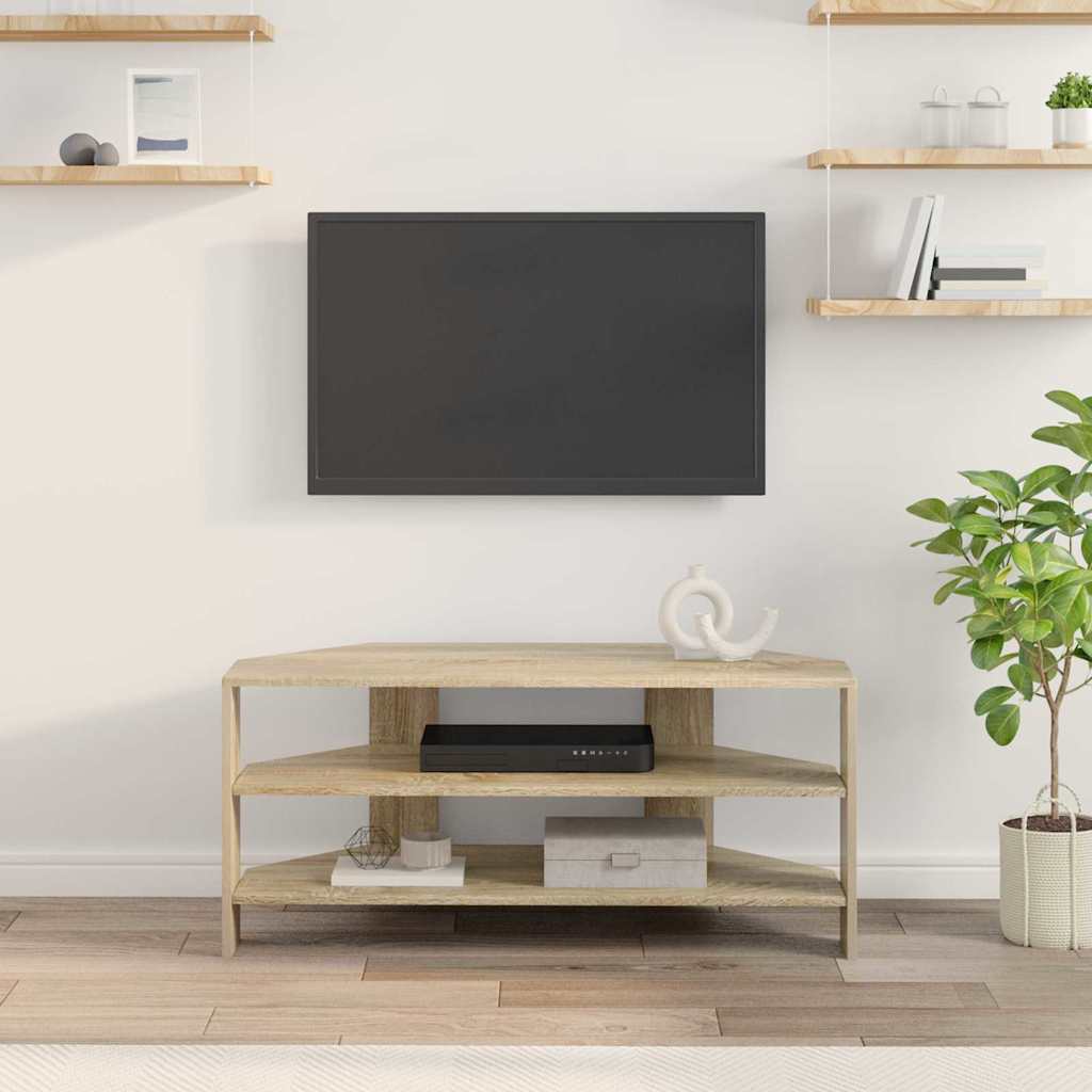 HoekTVKast Sonoma Eiken 102x40,5x45cm Bewerkt hout