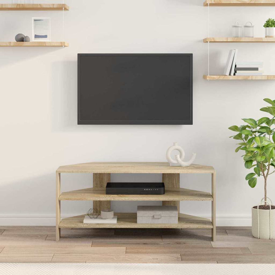HoekTVKast Sonoma Eiken 102x40,5x45cm Bewerkt hout