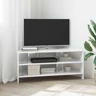 Corner TV Cabinet High Gloss White 102x40.5x45cm Engineered wood