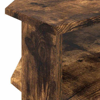 HoekTVKast Gerookt eiken 102x40,5x45cm Bewerkt hout