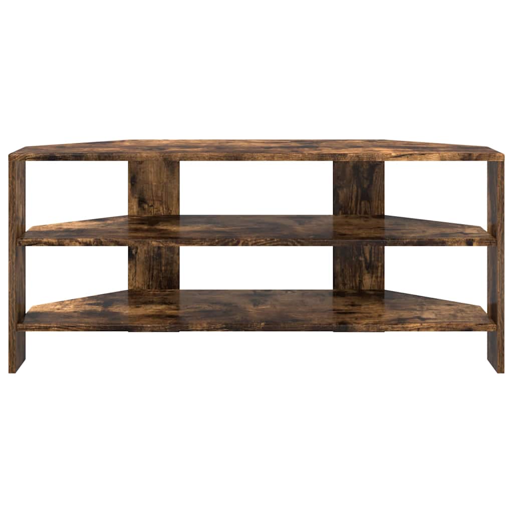 HoekTVKast Gerookt eiken 102x40,5x45cm Bewerkt hout