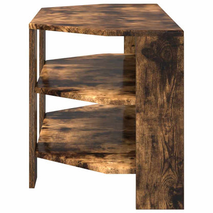 HoekTVKast Gerookt eiken 102x40,5x45cm Bewerkt hout