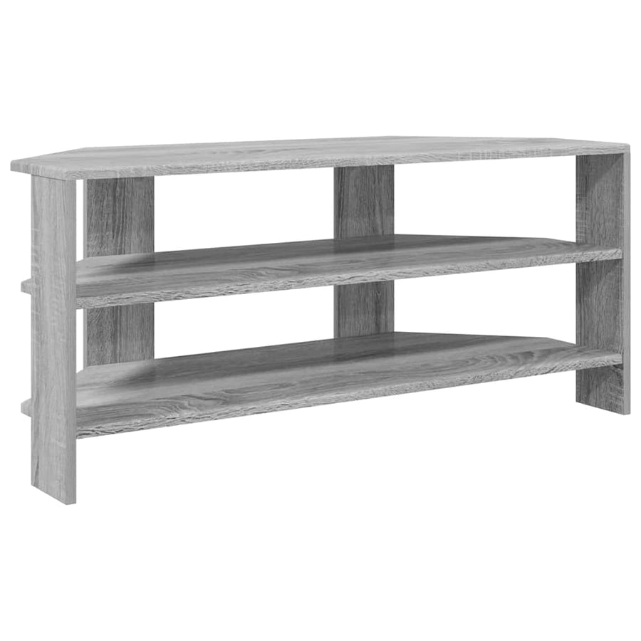 HoekTVKast Grijs Sonoma 102x40,5x45cm Bewerkt hout