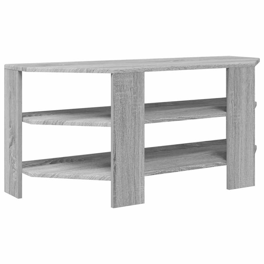 HoekTVKast Grijs Sonoma 102x40,5x45cm Bewerkt hout