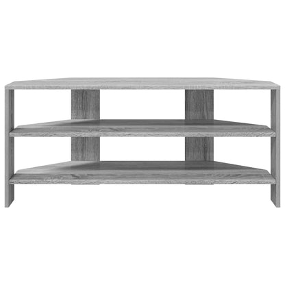 HoekTVKast Grijs Sonoma 102x40,5x45cm Bewerkt hout