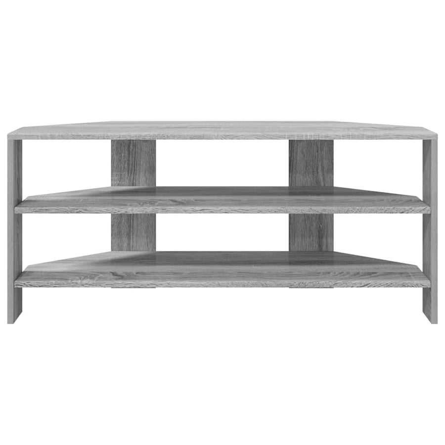 HoekTVKast Grijs Sonoma 102x40,5x45cm Bewerkt hout