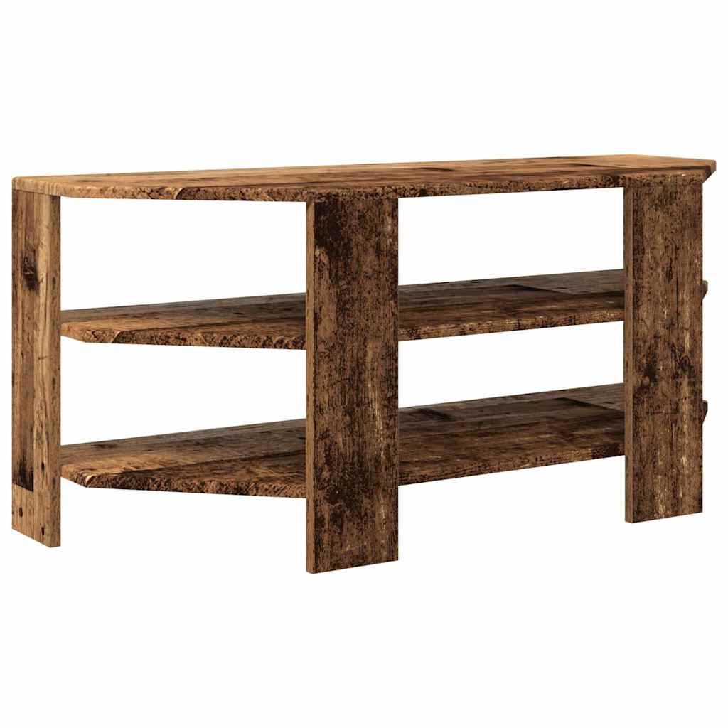 HoekTVKast Oud Hout 102x40,5x45cm Bewerkt hout