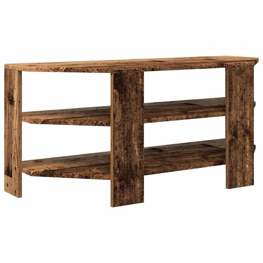 HoekTVKast Oud Hout 102x40,5x45cm Bewerkt hout