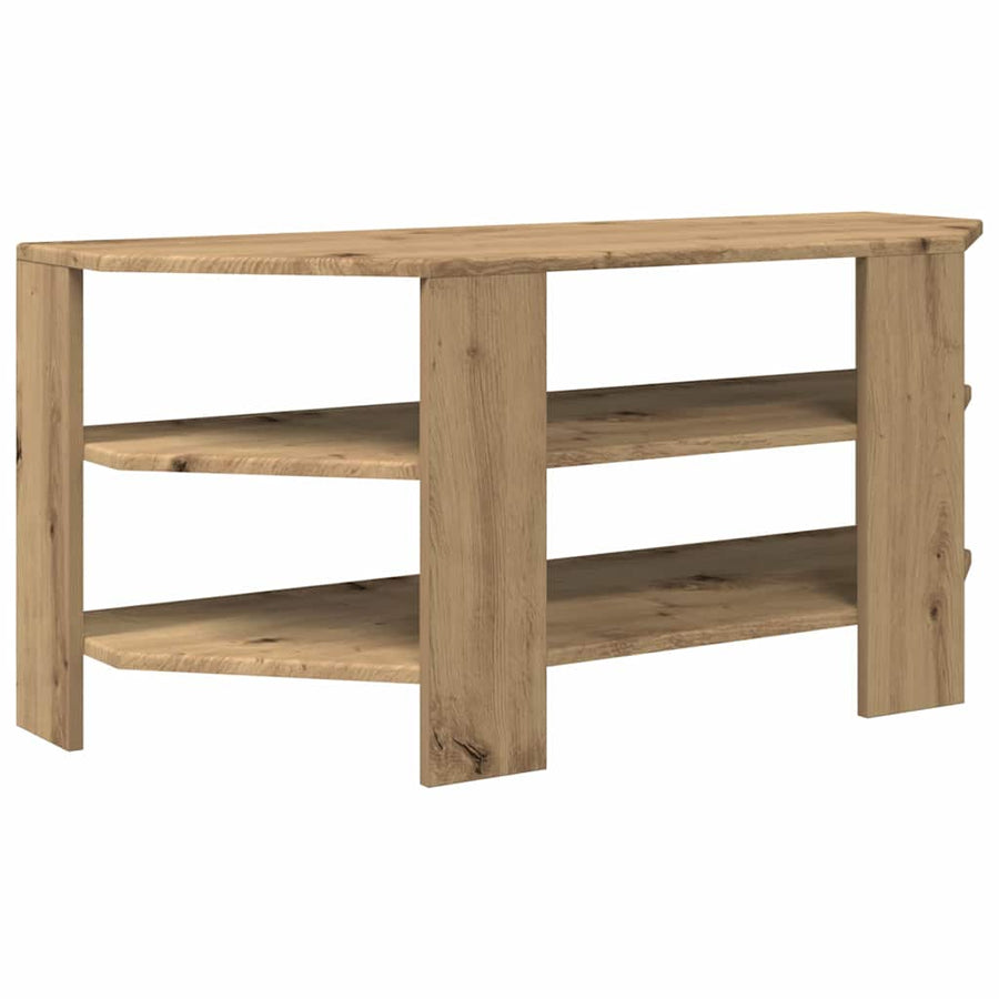 HoekTVKast Artisan Eiken 102x40,5x45cm Bewerkt hout