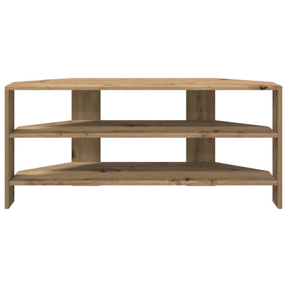 HoekTVKast Artisan Eiken 102x40,5x45cm Bewerkt hout