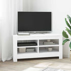 Corner TV Cabinet White 102 x 40.5 x 45 cm Engineered Wood