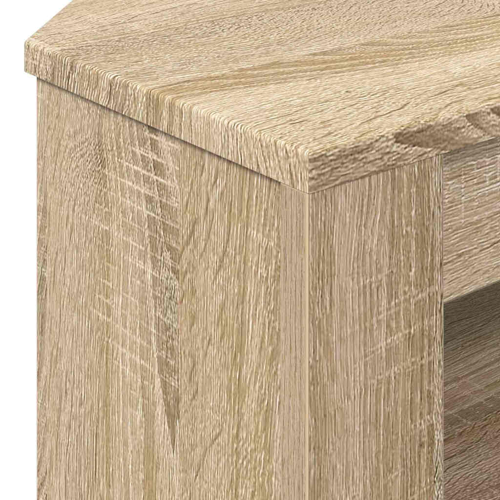 HoekTVKast Sonoma Eiken 102x40,5x45cm Bewerkt hout