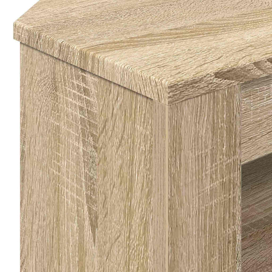 HoekTVKast Sonoma Eiken 102x40,5x45cm Bewerkt hout