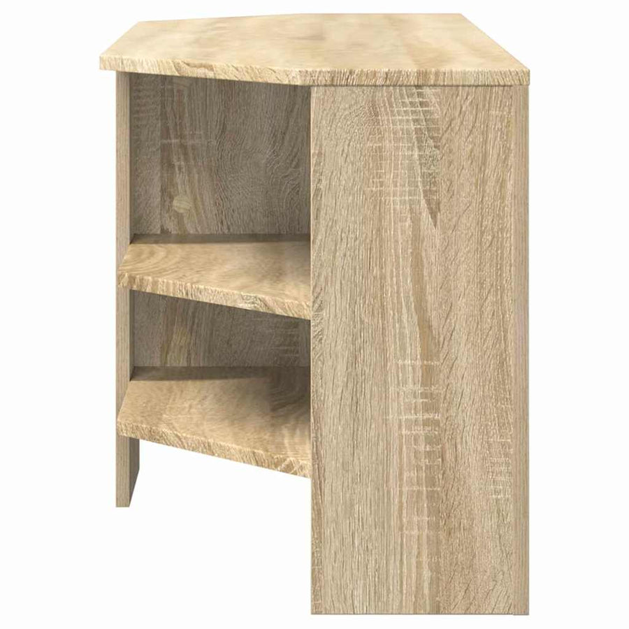HoekTVKast Sonoma Eiken 102x40,5x45cm Bewerkt hout