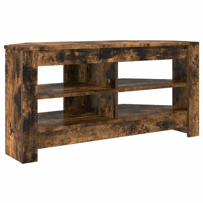 HoekTVKast Gerookt eiken 102x40,5x45cm Bewerkt hout