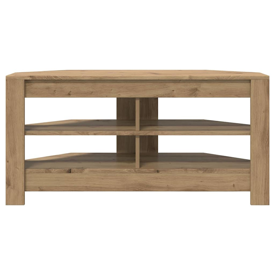 HoekTVKast Oud Hout 102x40,5x45cm Bewerkt hout