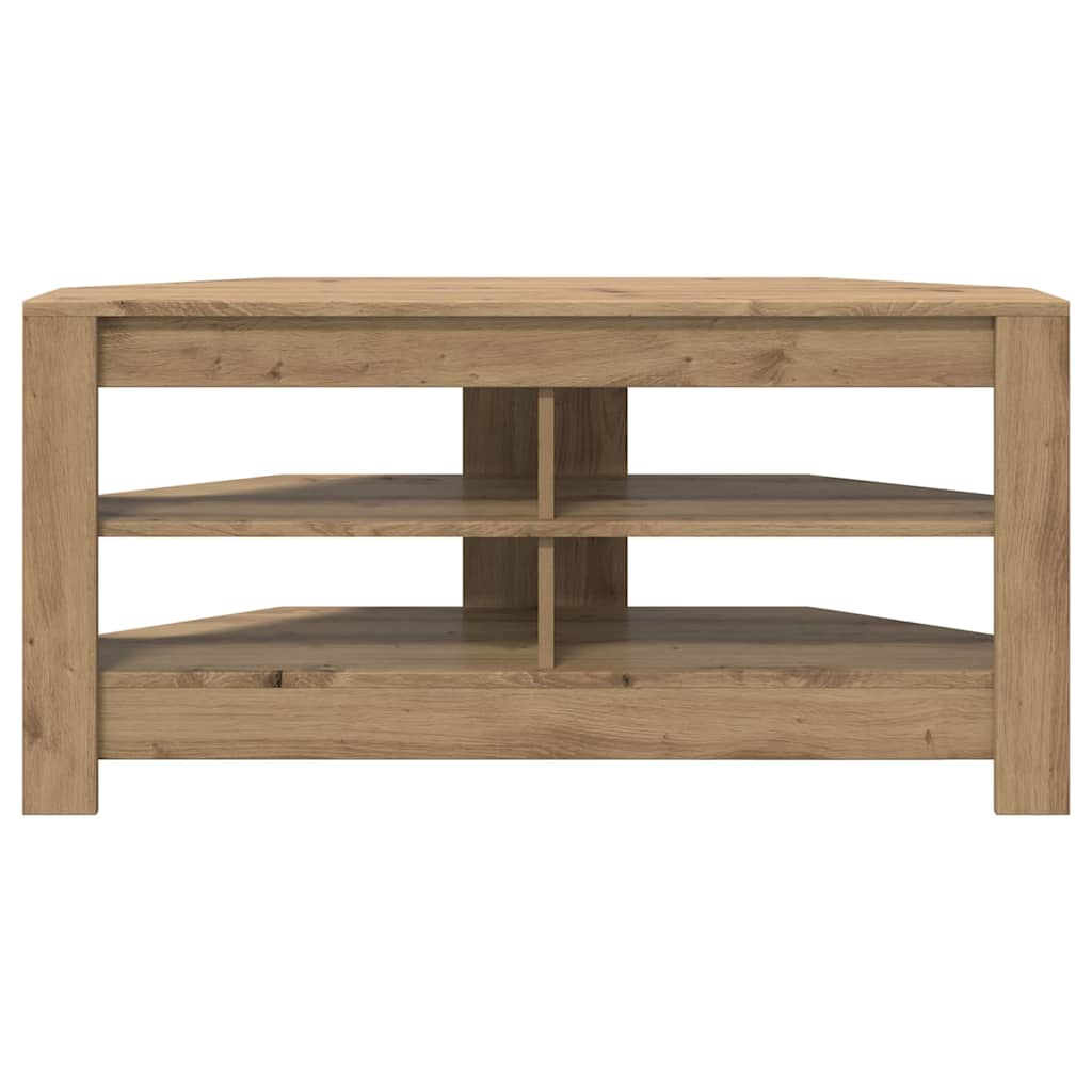 HoekTVKast Artisan Eiken 102x40,5x45cm Bewerkt hout
