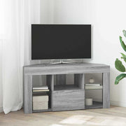 Hoek TV kast 100x40x50 cm grijs Sonoma bewerkt hout