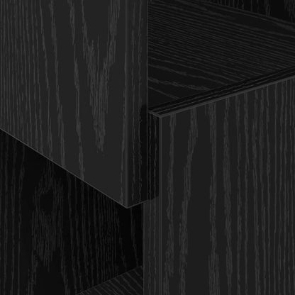 Hoekkast Wit 25,5x25x102cm Bewerkt hout