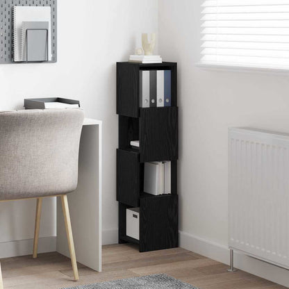 Hoekkast Wit 25,5x25x102cm Bewerkt hout