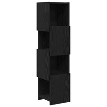 Hoekkast Wit 25,5x25x102cm Bewerkt hout