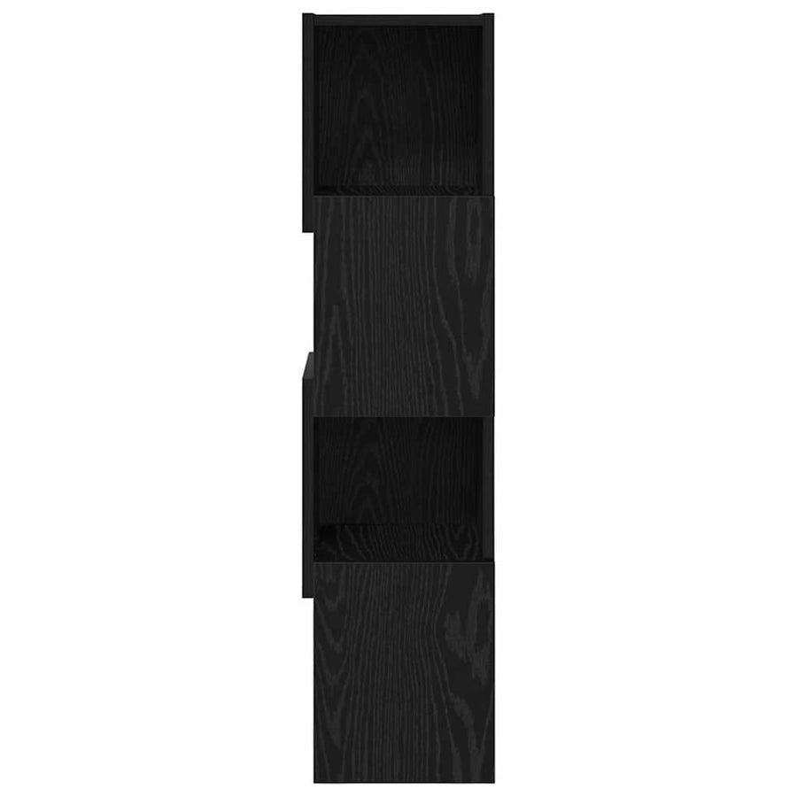 Hoekkast Wit 25,5x25x102cm Bewerkt hout