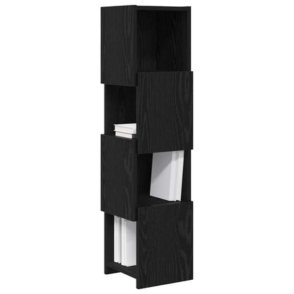 Hoekkast Wit 25,5x25x102cm Bewerkt hout