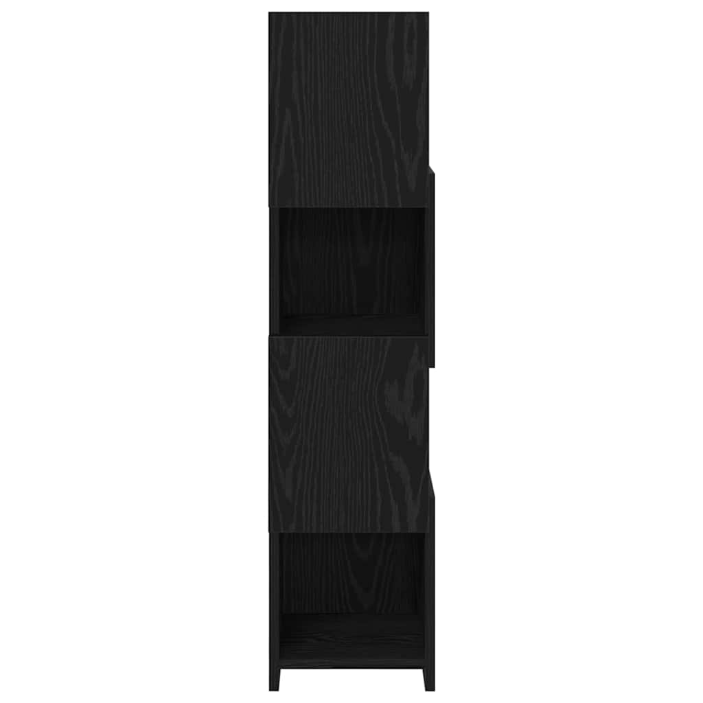 Hoekkast Wit 25,5x25x102cm Bewerkt hout