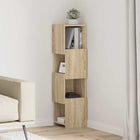 Corner Cabinet Sonoma Oak 25.5x25x102cm Engineered Wood