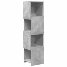 Hoekkast Wit 25,5x25x102cm Bewerkt hout