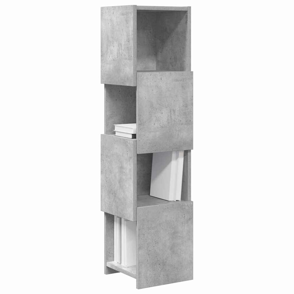 Hoekkast Wit 25,5x25x102cm Bewerkt hout