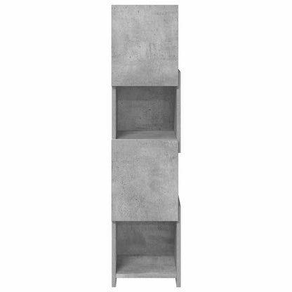 Hoekkast Wit 25,5x25x102cm Bewerkt hout