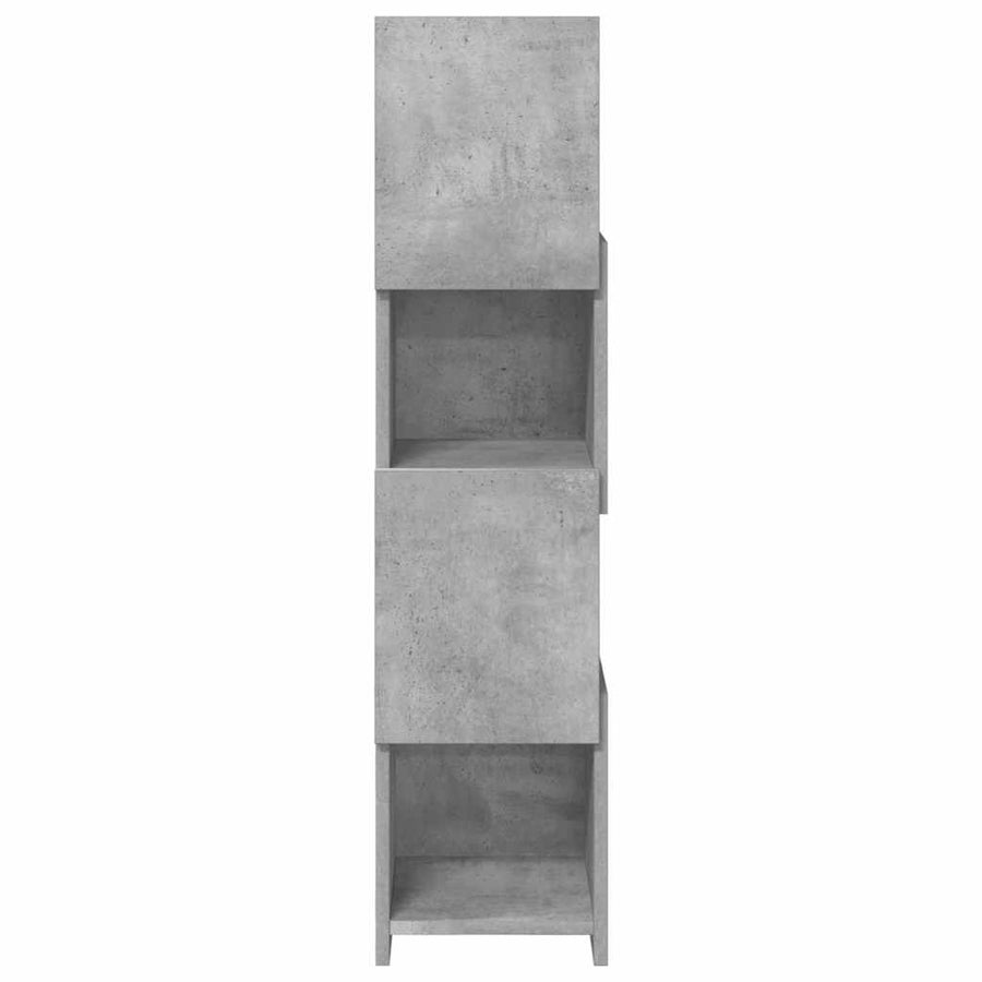 Hoekkast Wit 25,5x25x102cm Bewerkt hout