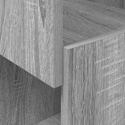 Hoekkast Wit 25,5x25x102cm Bewerkt hout