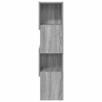 Hoekkast Wit 25,5x25x102cm Bewerkt hout