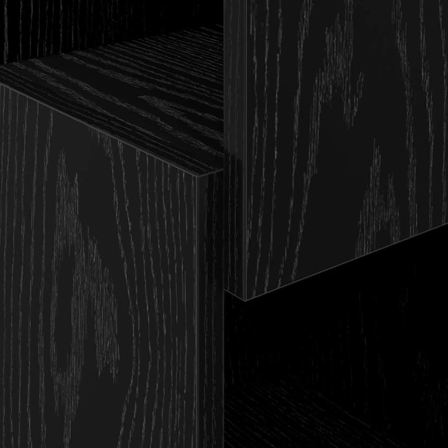 Hoekkast Wit 25,5x25x80cm Bewerkt hout