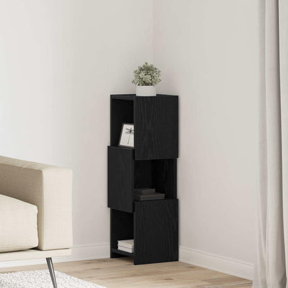 Hoekkast Wit 25,5x25x80cm Bewerkt hout