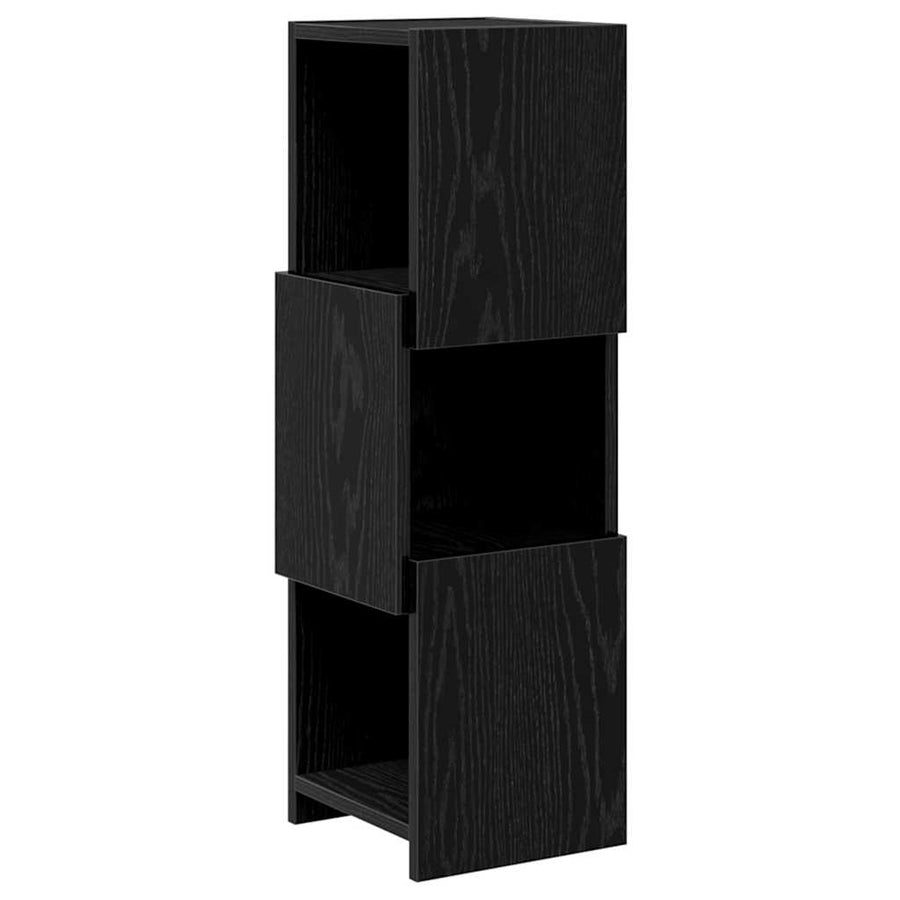 Hoekkast Wit 25,5x25x80cm Bewerkt hout
