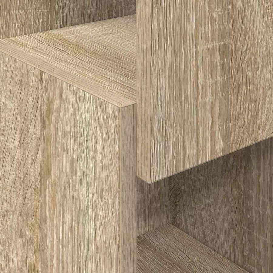 Hoekkast Wit 25,5x25x80cm Bewerkt hout