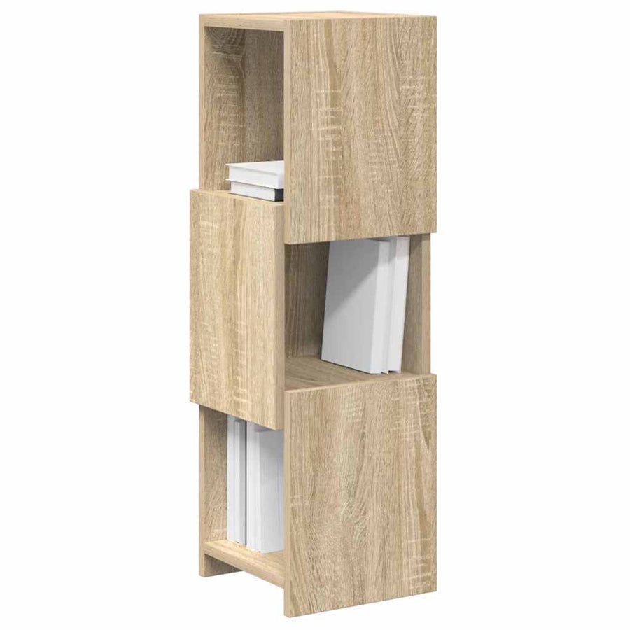 Hoekkast Wit 25,5x25x80cm Bewerkt hout