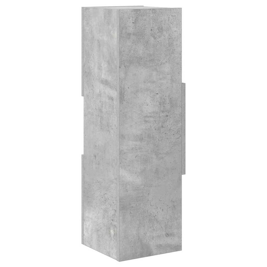 Hoekkast Wit 25,5x25x80cm Bewerkt hout