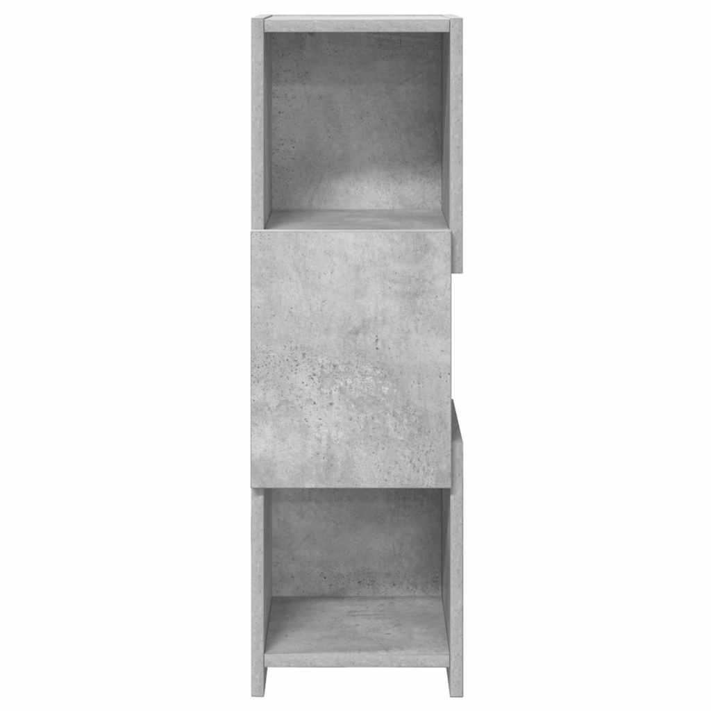 Hoekkast Wit 25,5x25x80cm Bewerkt hout