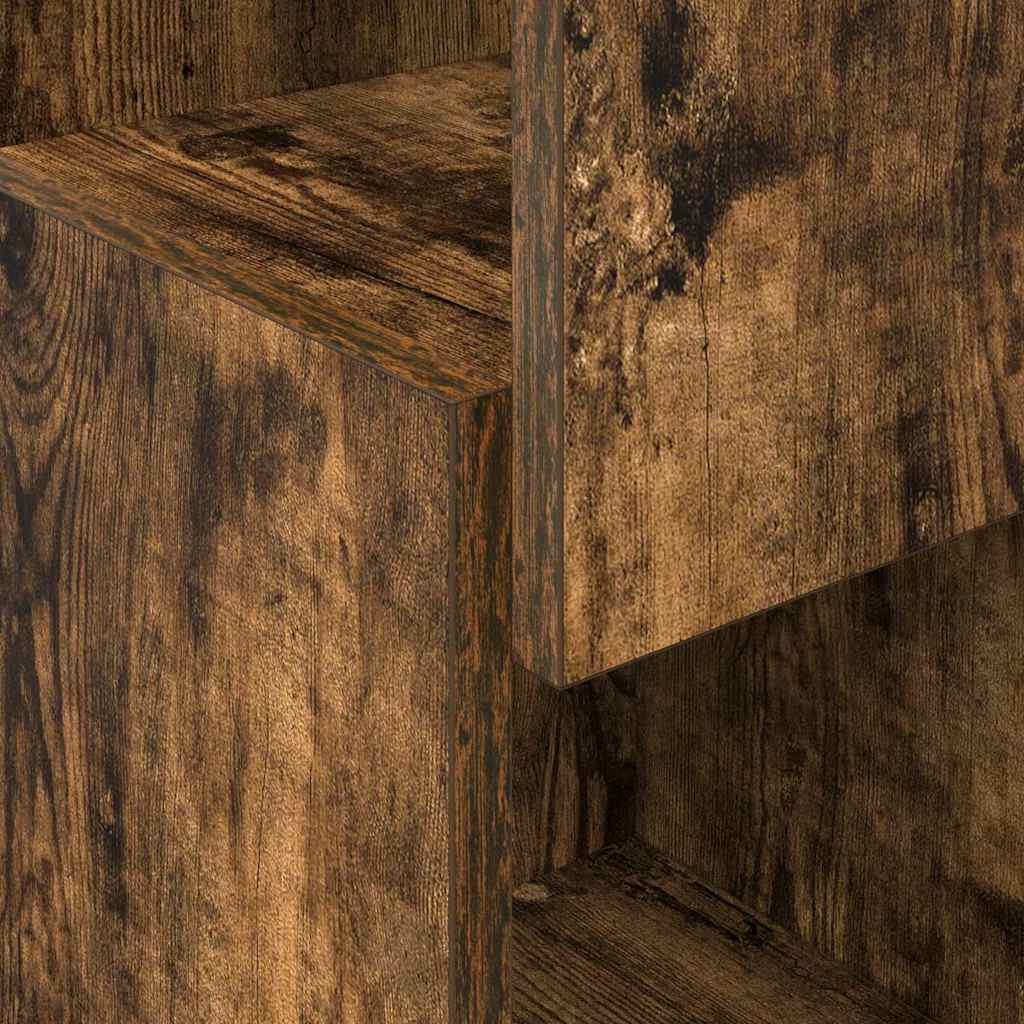 Hoekkast Wit 25,5x25x80cm Bewerkt hout