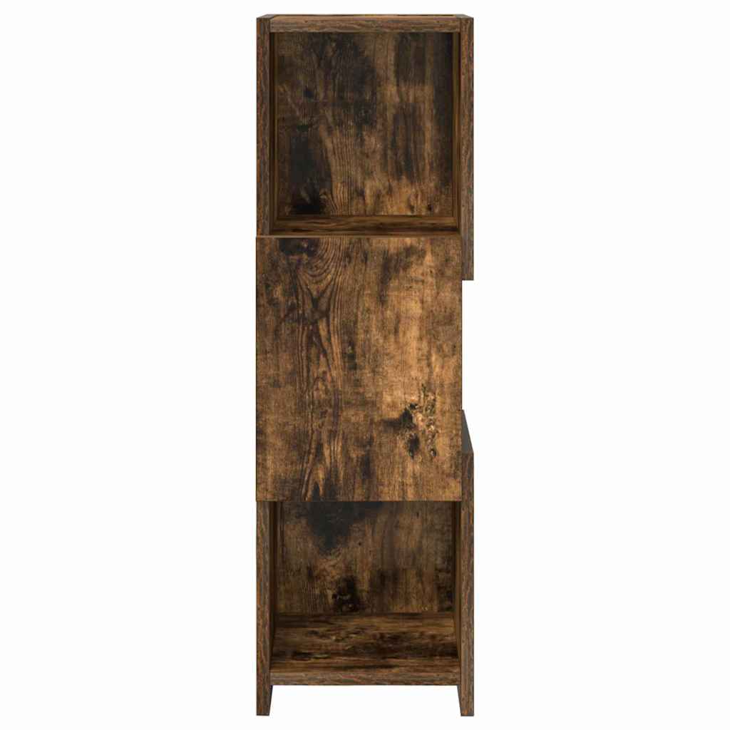 Hoekkast Wit 25,5x25x80cm Bewerkt hout