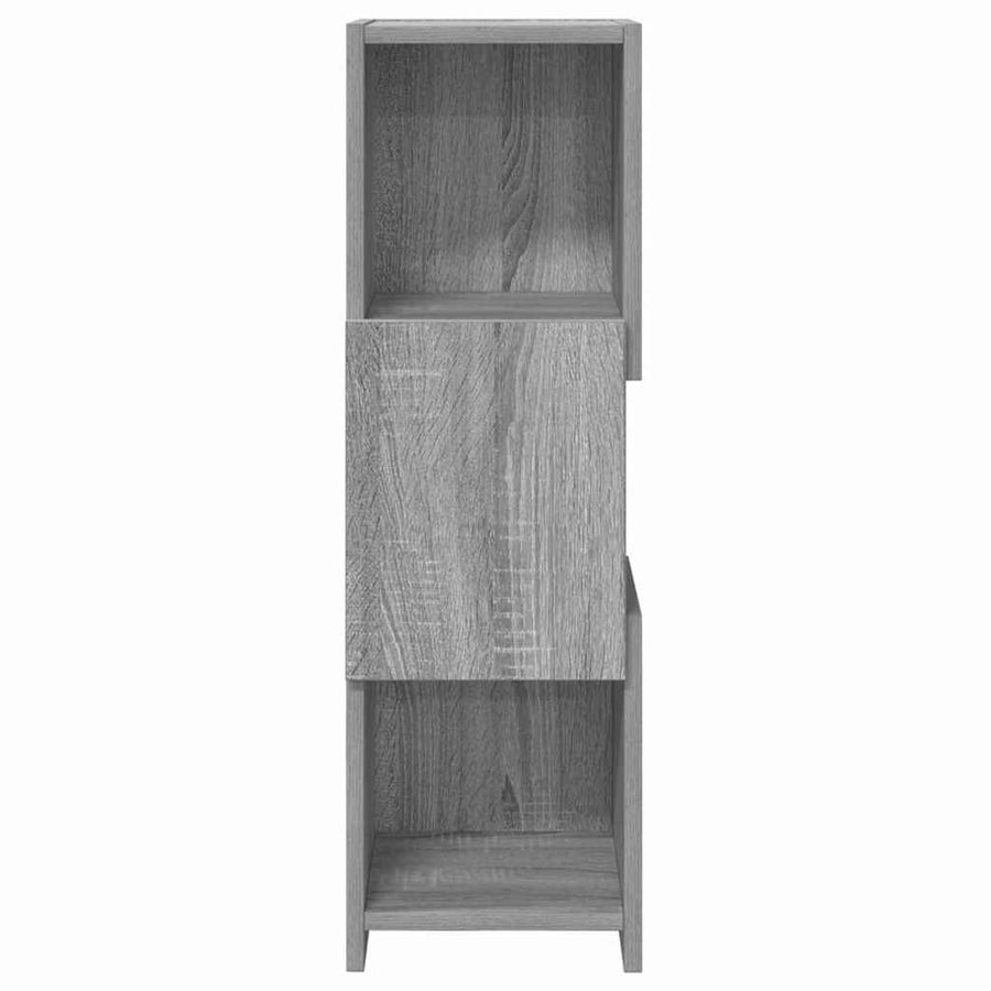 Hoekkast Wit 25,5x25x80cm Bewerkt hout