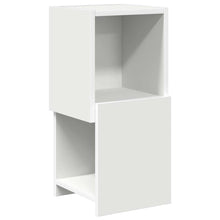 Hoekkast Wit 25,5x25x55cm Bewerkt hout
