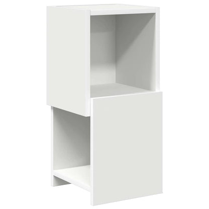 Hoekkast Wit 25,5x25x55cm Bewerkt hout