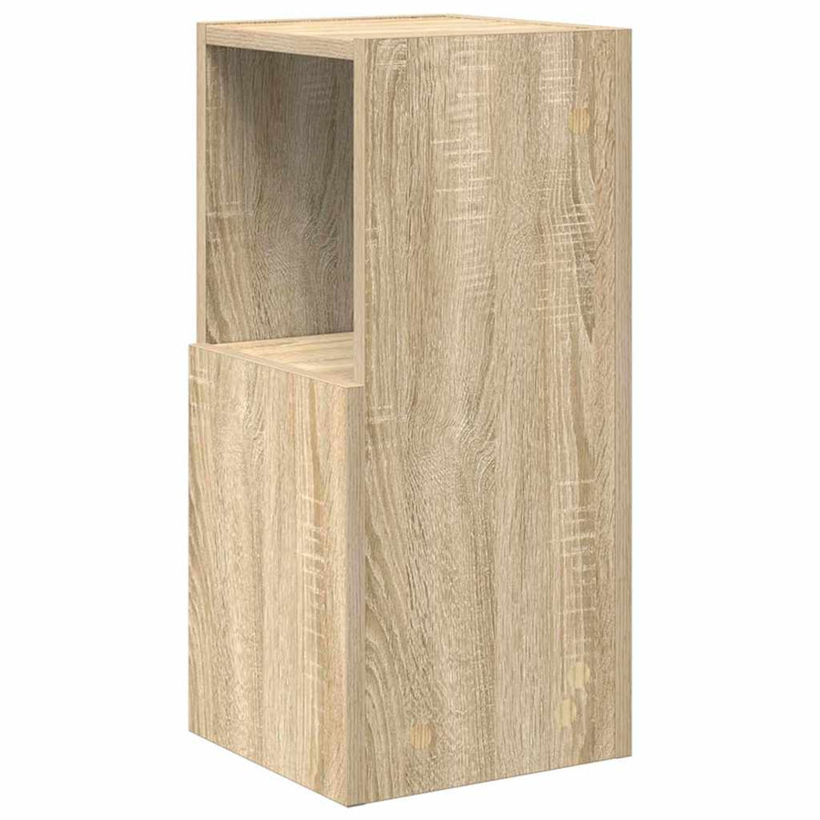Hoekkast Wit 25,5x25x55cm Bewerkt hout