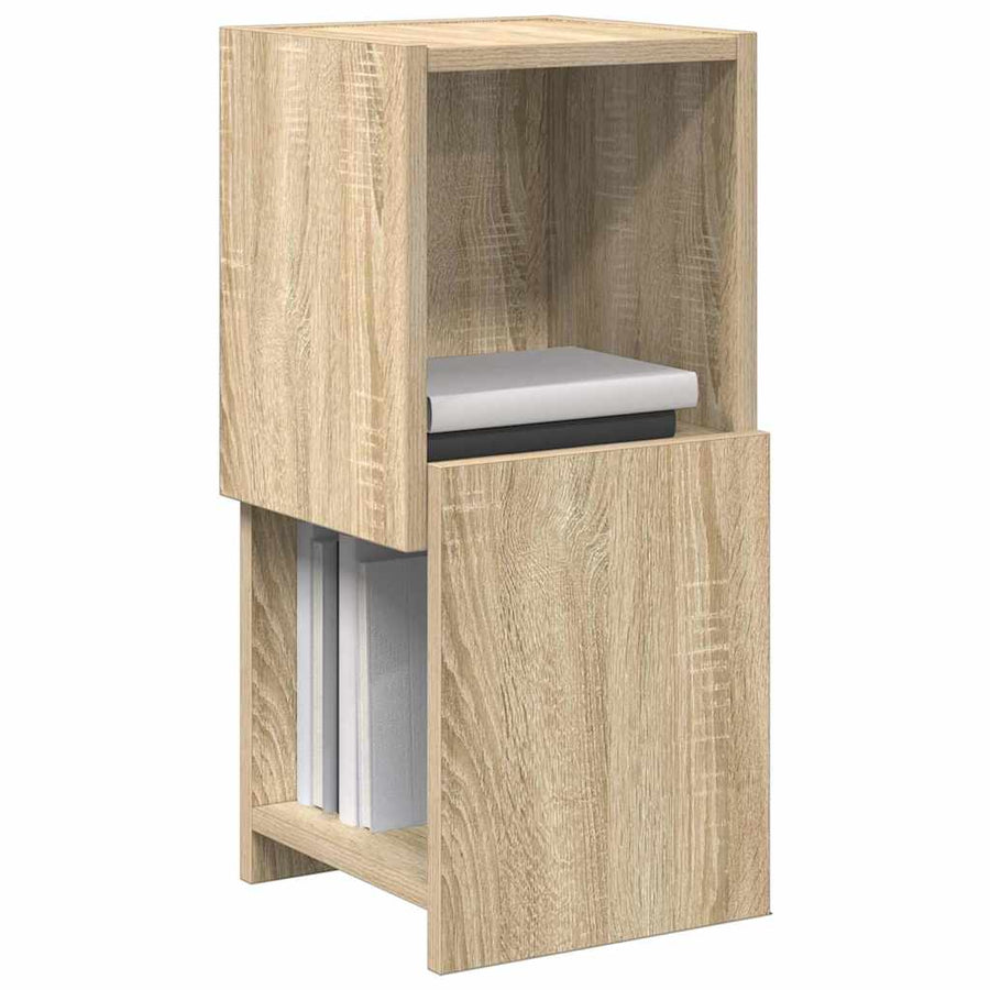 Hoekkast Wit 25,5x25x55cm Bewerkt hout
